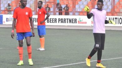 Photo of Saliu Suleiman happy to keep another clean sheet for Sunshine Stars in relegation survival