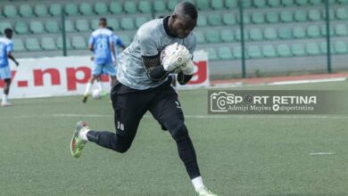 Photo of MFM FC goalkeeper Adeniyi Bamidele confident of win against Rivers United